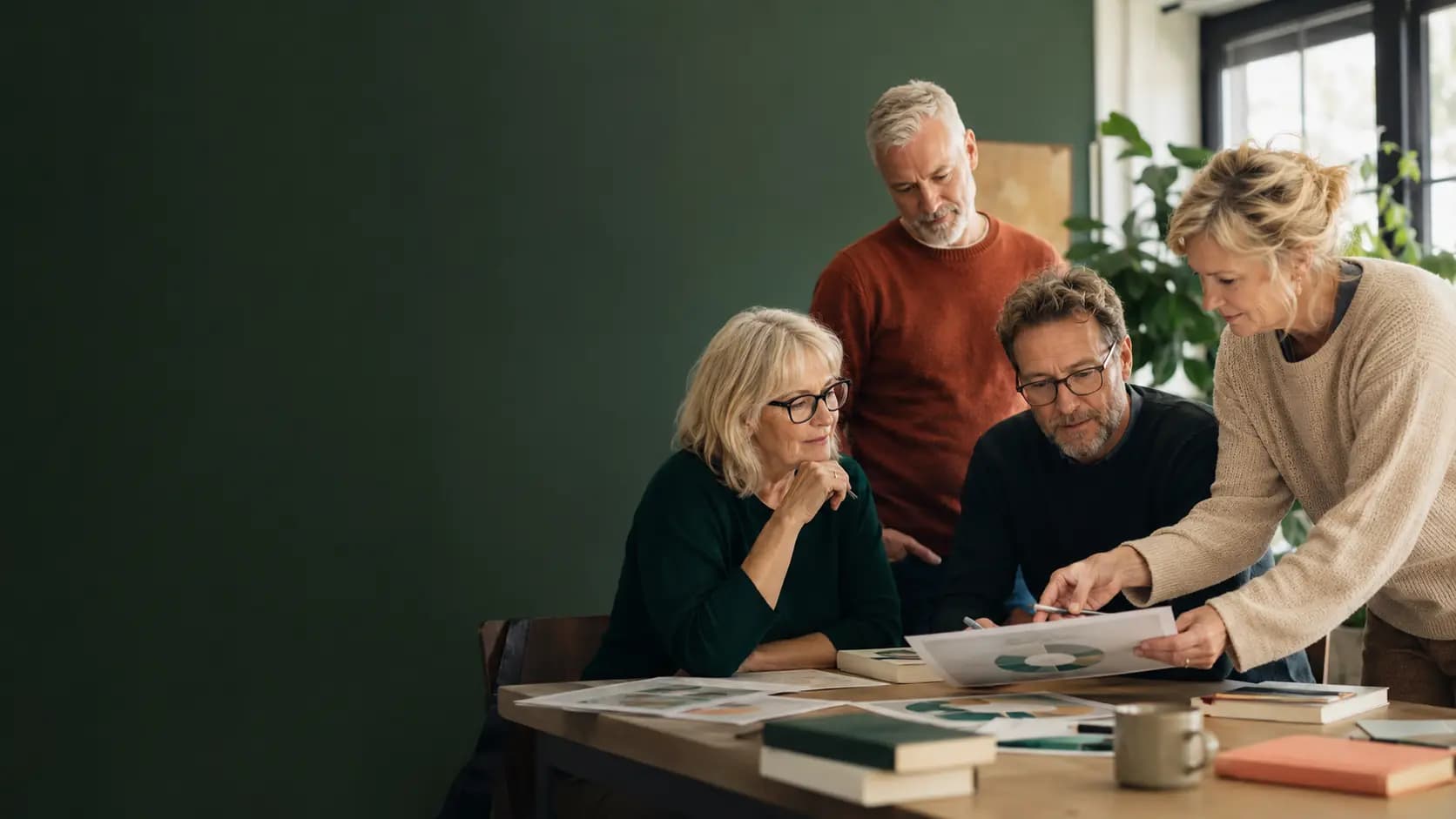 Undervisere planlægger facilitering af studiegruppers samarbejde
